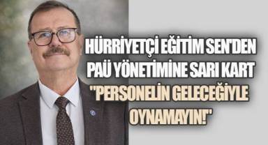 HÜRRİYETÇİ EĞİTİM SEN'DEN PROMOSYON RESTİ: 