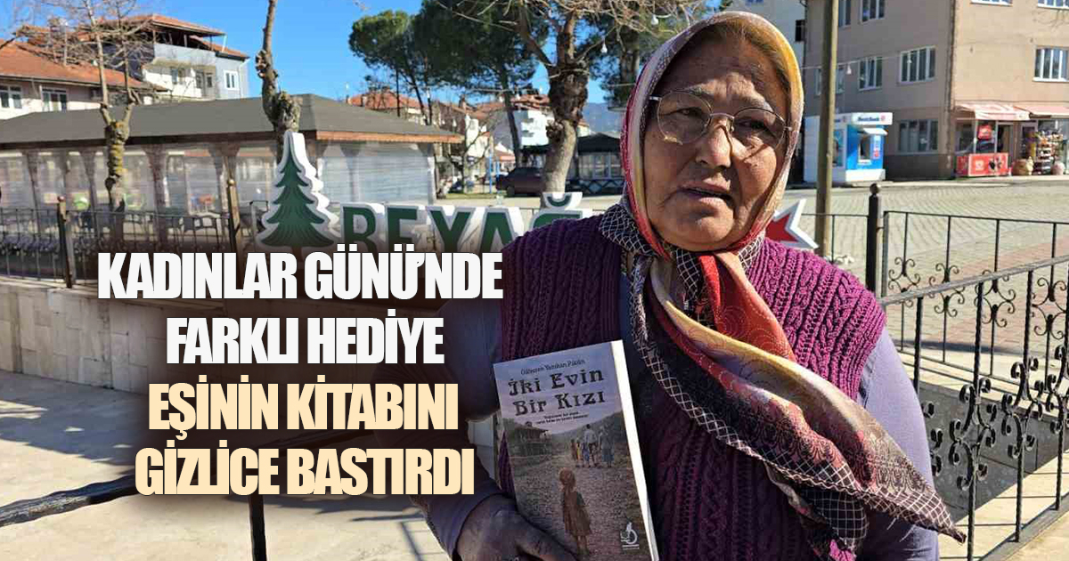 YILLARIN EMEĞİNE SÜRPRİZ: BAŞKAN EŞİNİN ROMANINI OKURLA BULUŞTURDU