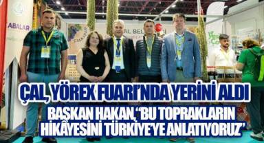 Çal YÖREX'te Ürünleriyle Göz Doldurdu