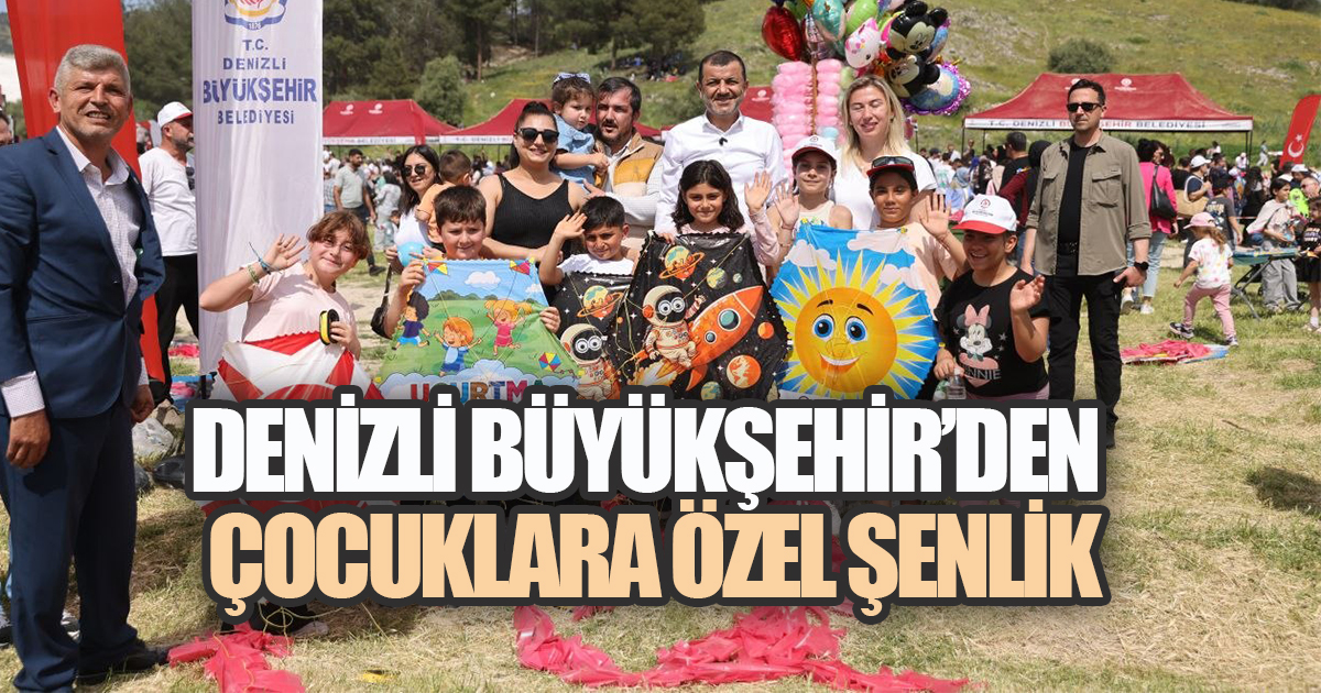 Denizli Büyükşehir ile dolu dolu 23 Nisan