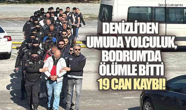Denizli’den Umuda Yolculuk, Bodrum’da Ölümle Bitti: 19 Can Kaybı