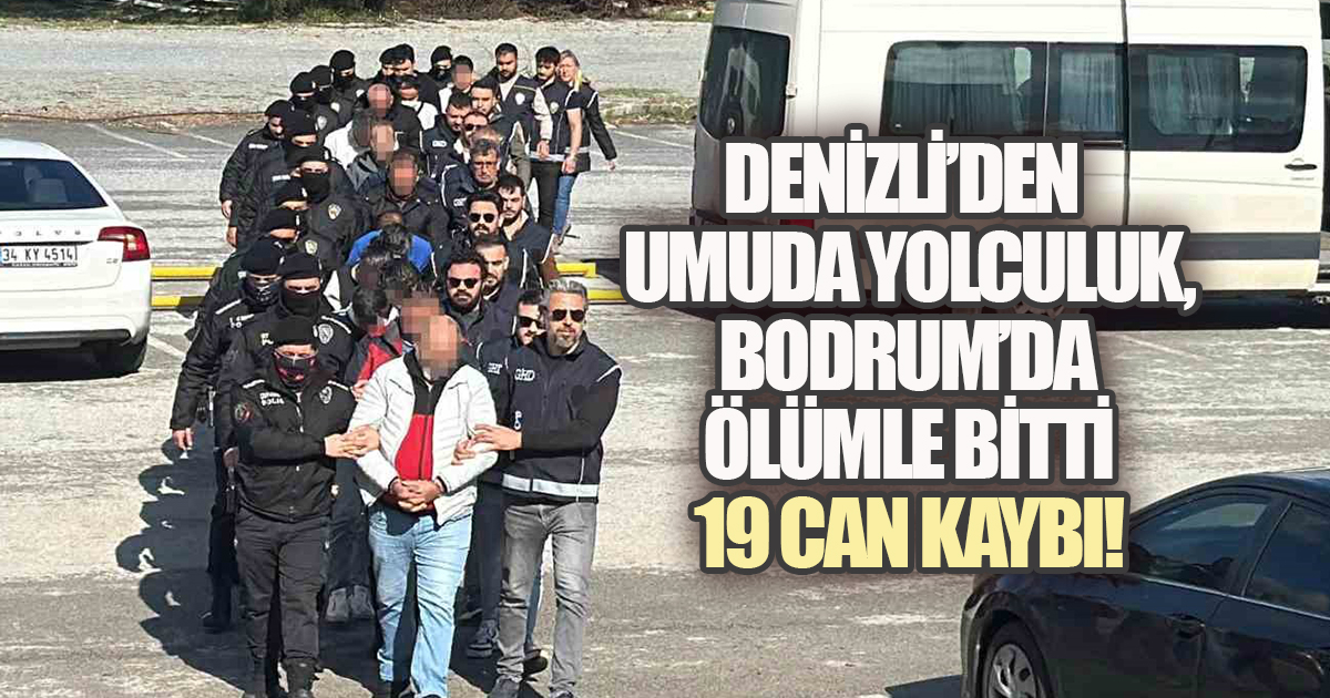Denizli’den Umuda Yolculuk, Bodrum’da Ölümle Bitti: 19 Can Kaybı