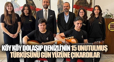 Denizli'nin Unutulan Türküleri Yeniden Hayat Buldu: 15 Eser Sahneye Taşınıyor