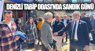 DENİZLİ TABİP ODASI'NDA SANDIK GÜNÜ: HEKİMLER YENİ YÖNETİMİ SEÇİYOR