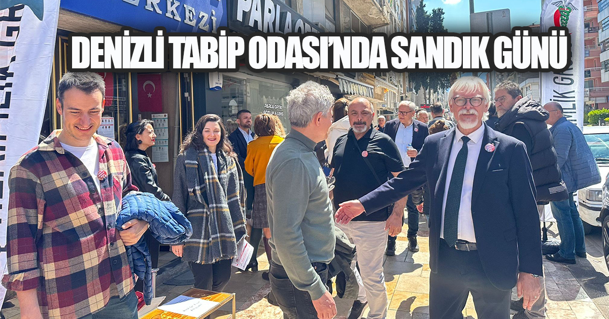 DENİZLİ TABİP ODASI'NDA SANDIK GÜNÜ: HEKİMLER YENİ YÖNETİMİ SEÇİYOR