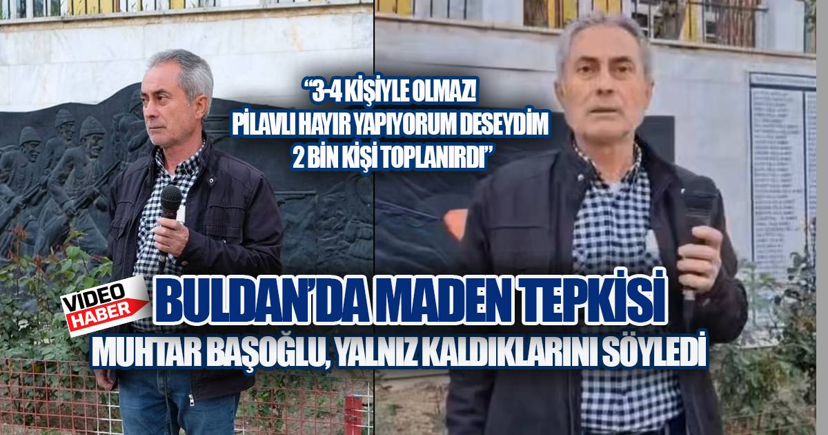 Girne Mahallesi Muhtarı Kadir Başoğlu'ndan İsyan, 