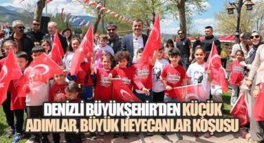 Koşudan konsere, bilimden sanata Denizli'de 23 Nisan