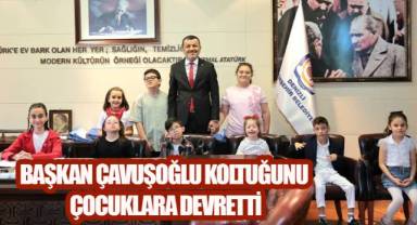 Küçük başkandan büyük mesaj: 