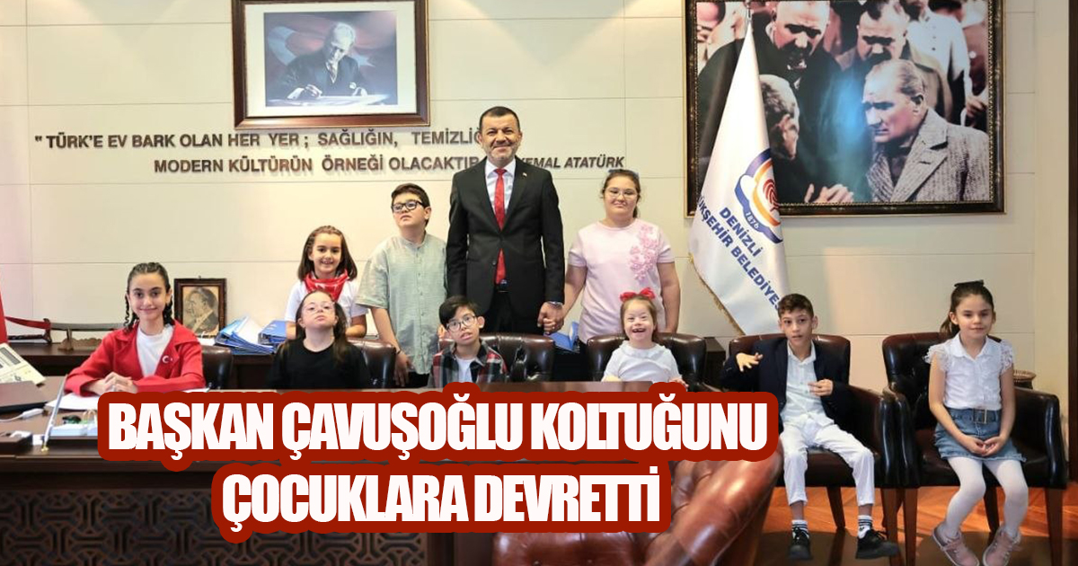 Küçük başkandan büyük mesaj: 