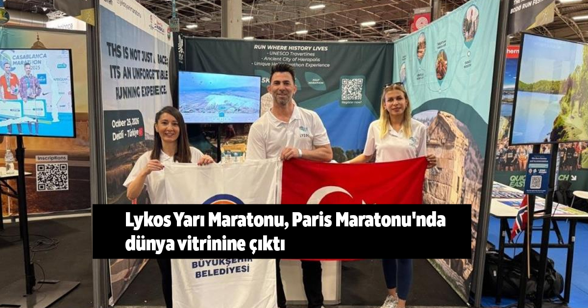 Lykos Yarı Maratonu, Paris Maratonu'nda dünya vitrinine çıktı