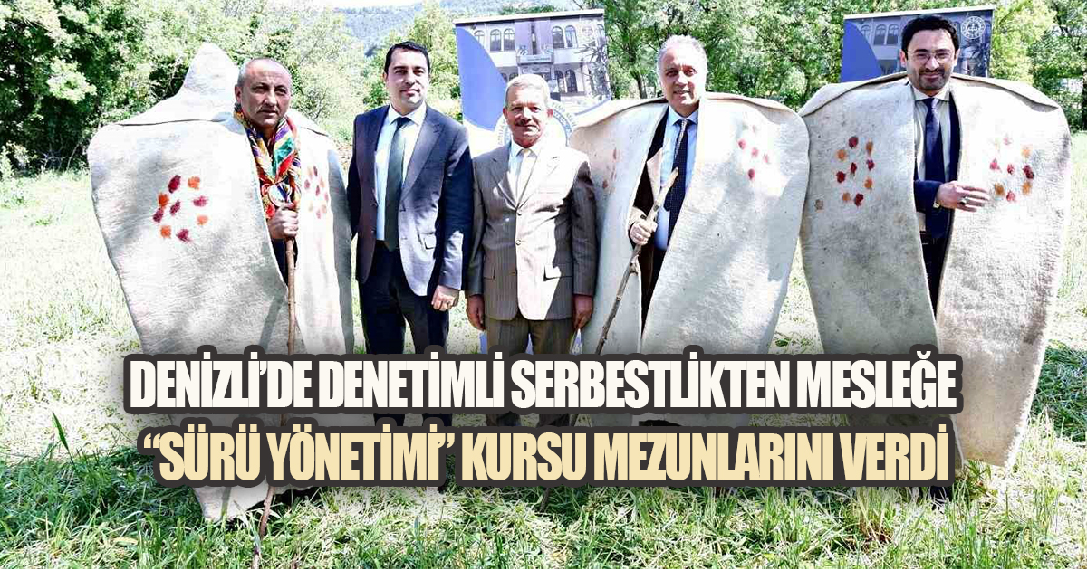 Topluma Kazandırma Projesinde Yeni Mezunlar: Sürü Yönetimi Kursu Tamamlandı