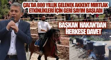 Akkent'te Mırtlak Coşkusu: İki Gün Sürecek Program Belli Oldu