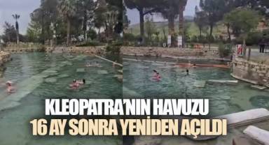 Antik Havuz 16 Ay Sonra Yeniden Ziyarete Açıldı