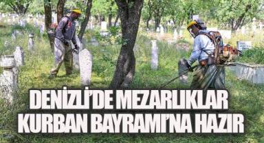 Büyükşehir’den mezarlıklarda bayram mesaisi