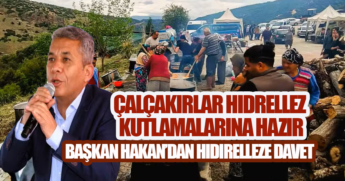 Çalçakırlar'da Hıdırellez Ateşi Yükseliyor: Bahar İki Günlük Programla Kutlanacak