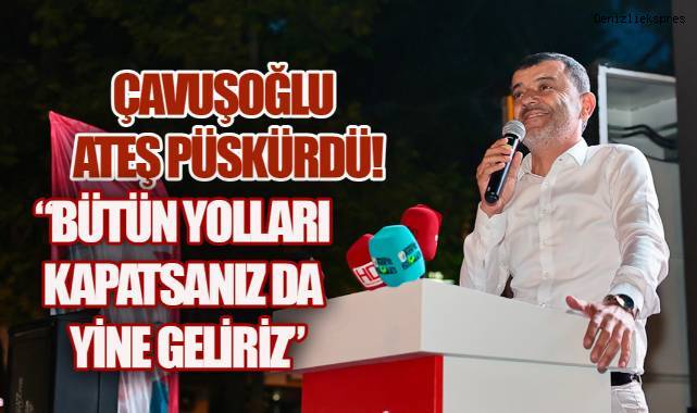 Çavuşoğlu'ndan Sert Çıkış: