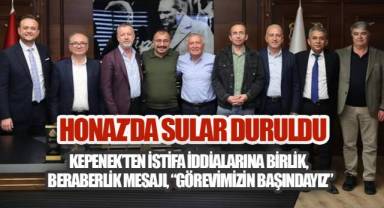 CHP'DEKİ KRİZ İDDİALARINA KEPENEK'TEN 
