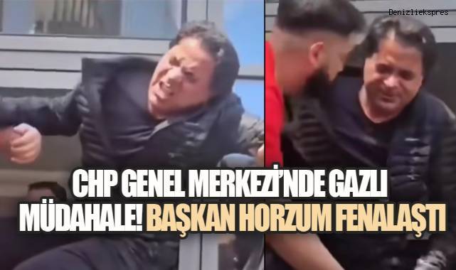 CHP Genel Merkezi'nde Arbede: Denizli İl Başkanı Güçlükle Kurtarıldı