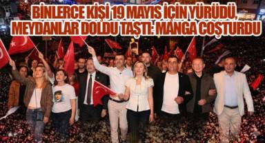 Denizli'de Gençlik Bayramı Coşkusu Fener Alayı ile Meydanlara Taştı, Konserle Taçlandı