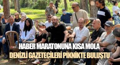 Denizli Gazetecilerinden Birlik ve Beraberlik Buluşması