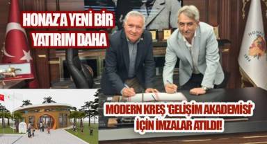 Honaz'a kazandırılacak Modern Kreş 'Gelişim Akademisi' için imzalar atıldı!