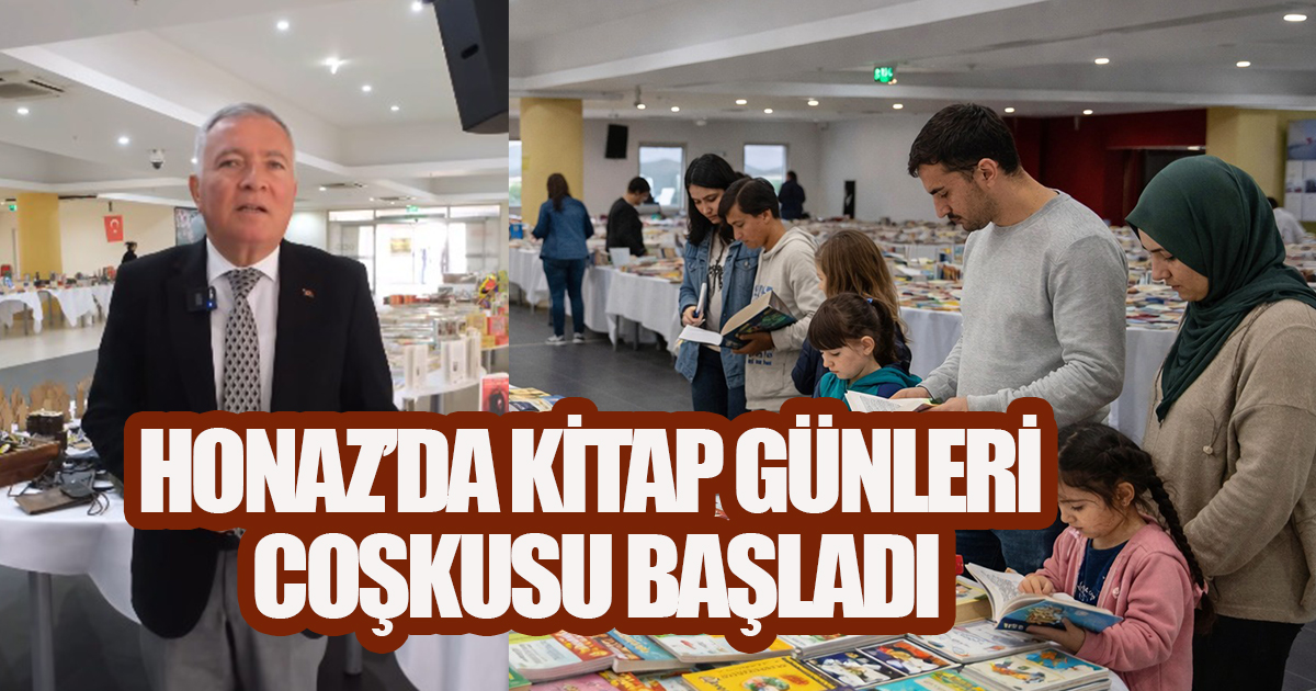 Honaz'da Kitap Günleri Coşkusu Başladı