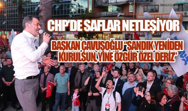 Özgür Özel'e Denizli Kalkanı: Çavuşoğlu Sert Konuştu: