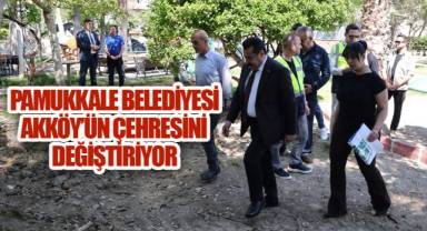Pamukkale Belediyesi'nden Akköy'e Prestij Dokunuşu: Behçet Güleç Parkı Yenileniyor