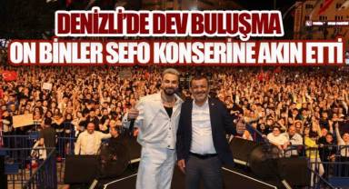 Sevilen sanatçı Sefo Denizli'yi salladı