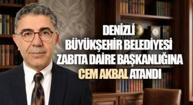 Zabıta Daire Başkanlığına Emekli Asker Cem Akbal Getirildi