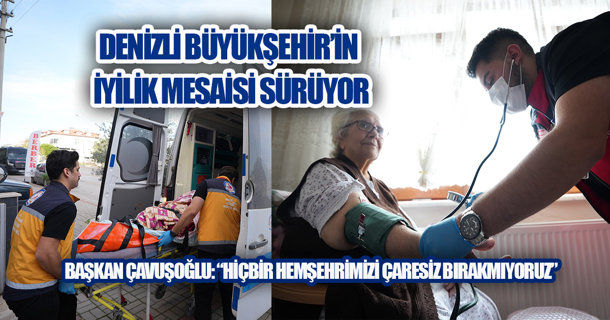 2 yılda 275 bin kez evde bakım ve sağlık hizmeti verildi