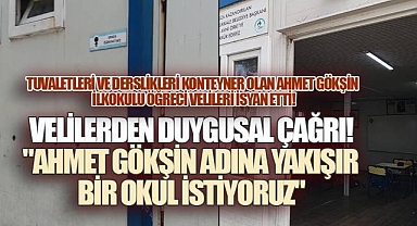 Ahmet Gökşin İsminin Taşıdığı Değere Yakışır Bir Eğitim Yuvası İstiyoruz!