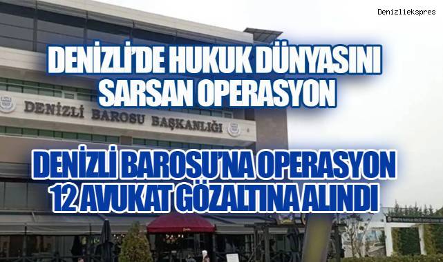 Avukatlara Operasyon: Baro Binasında Arama Yapıldı, 12 Avukat Gözaltına Alındı