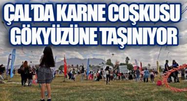 Çal Belediyesi ile KAYEG'den Çocuklara Renkli Karne Şenliği