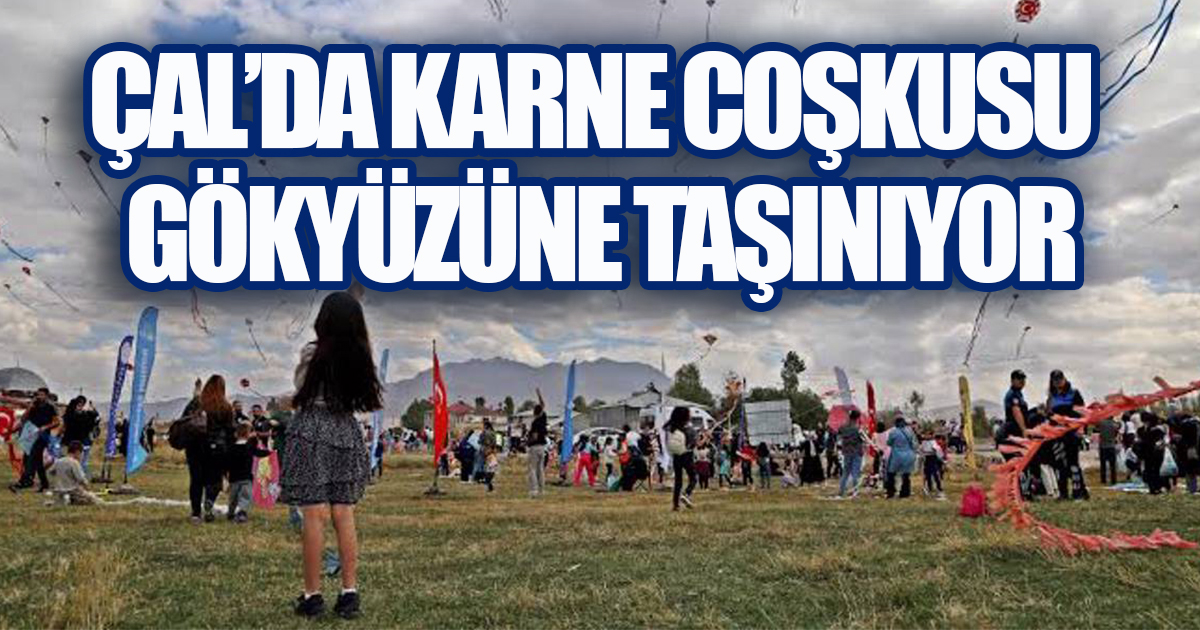 Çal Belediyesi ile KAYEG'den Çocuklara Renkli Karne Şenliği