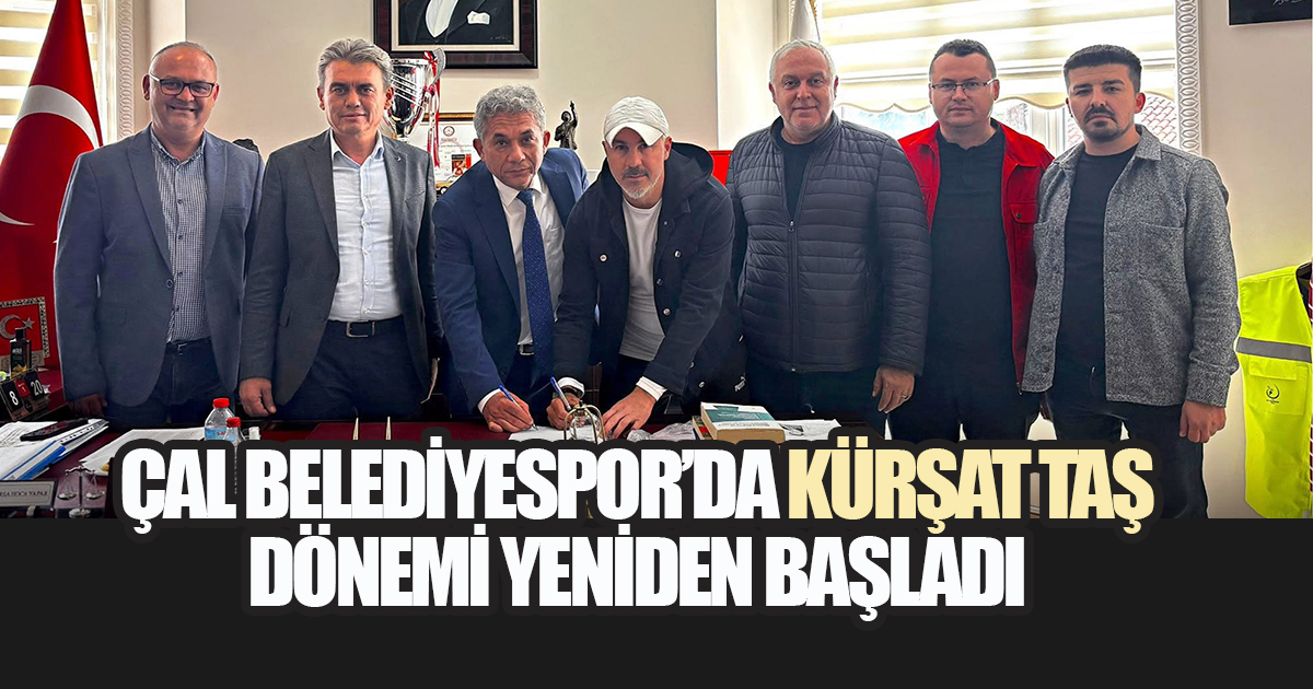 Çal Belediyespor'da Futbolun Rotası Yeniden Kürşat Taş