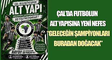 Çal Belediyespor'dan Alt Yapıya Güçlü Yatırım