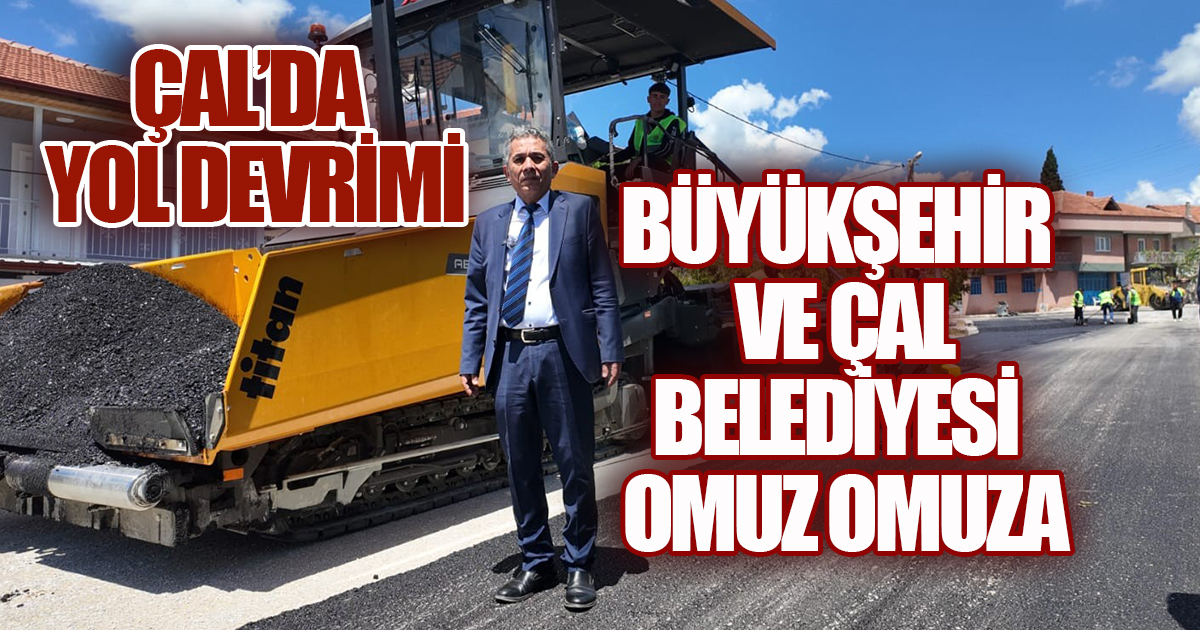 ÇAL'DA AKKENT VE AKBELİ GÖLÜ YOLU TAMAMLANDI