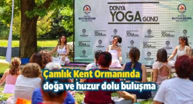 Çamlık Kent Ormanında doğa ve huzur dolu buluşma