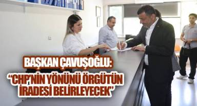 ÇAVUŞOĞLU'NDAN KURULTAY İMZASI: 