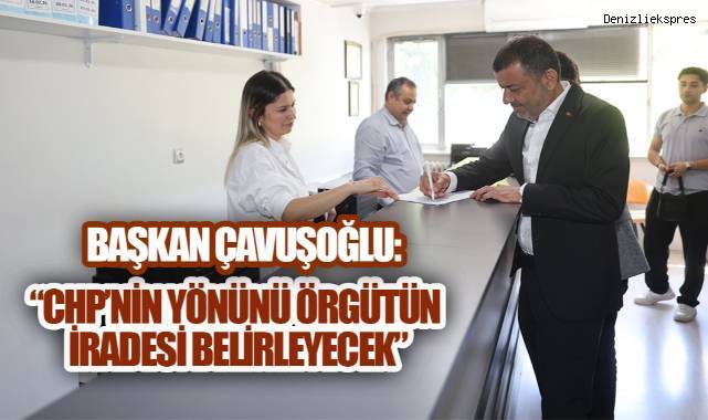 ÇAVUŞOĞLU'NDAN KURULTAY İMZASI: 