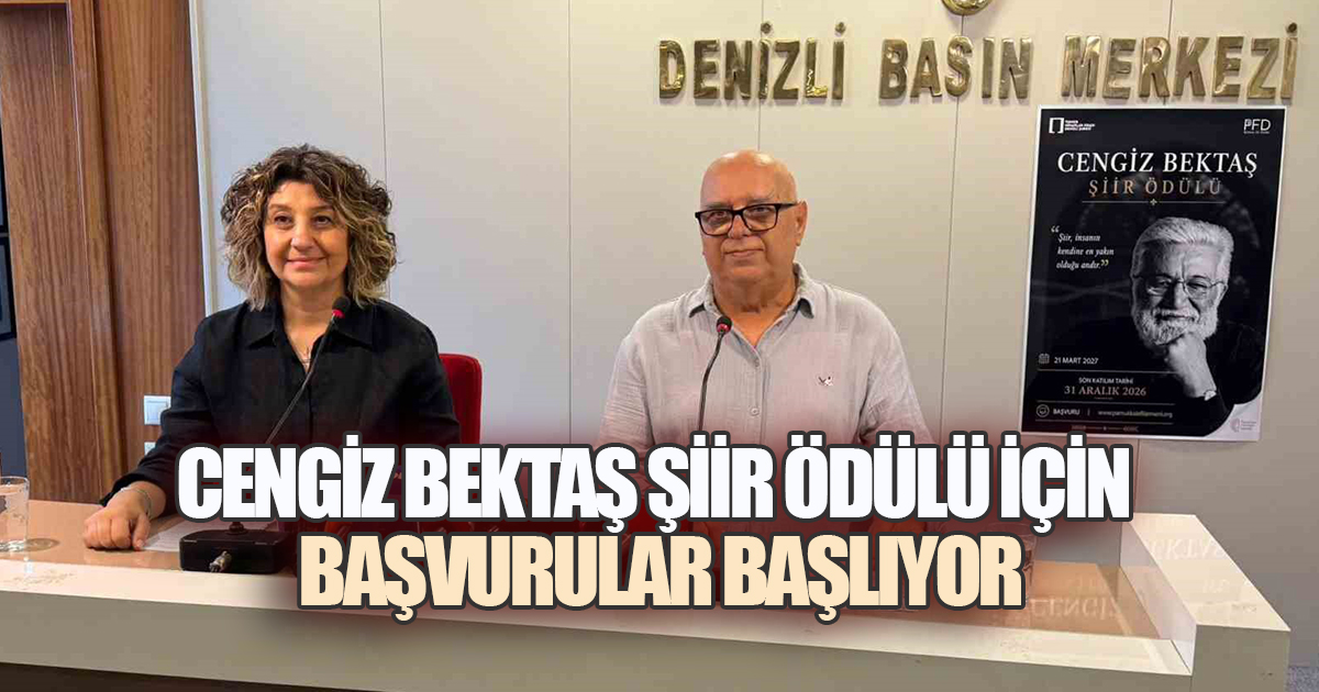 Cengiz Bektaş Şiir Ödülü İçin Başvurular Başlıyor