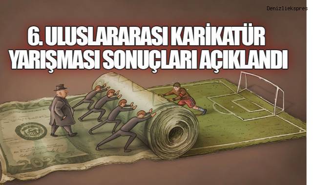 Denizli Büyükşehir'in pasıyla dünya çizdi 41 ülkeden 450 karikatürist 1.164 eserle yarıştı