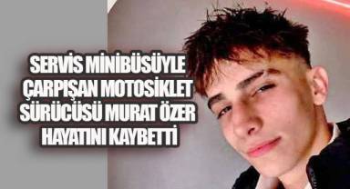 Denizli'de Feci Kaza: Servis Minibüsüyle Çarpışan 17 Yaşındaki Motosiklet Sürücüsü Hayatını Kaybetti