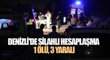 DENİZLİ'DE HUSUMET KANLI BİTTİ: 1 ÖLÜ, 3 YARALI, 5 GÖZALTI