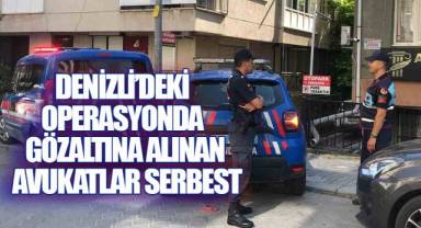 Denizli’deki Narkotik Soruşturmasında 12 Avukat Serbest Kaldı