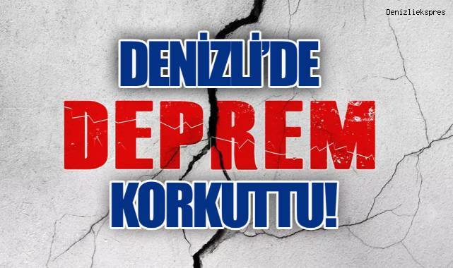 Denizli Gece Yarısı Sallandı! Sarayköy'de Deprem Kent Merkez