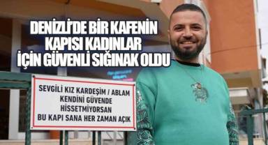 Denizlili Esnaftan Kadına Şiddete Karşı Anlamlı Destek