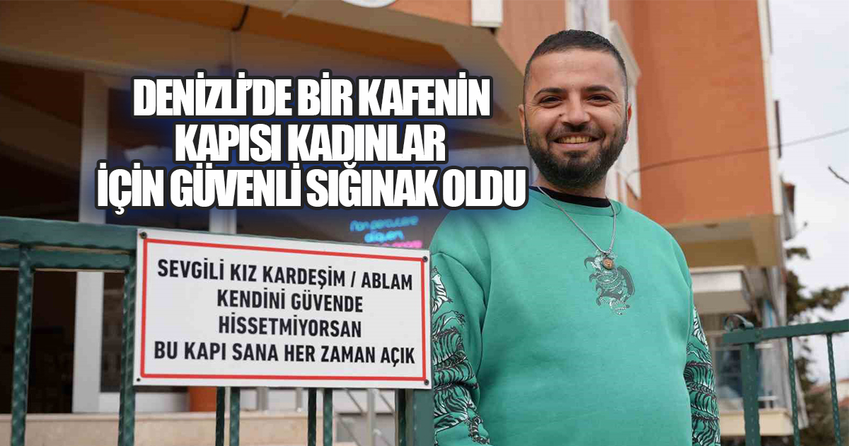 Denizlili Esnaftan Kadına Şiddete Karşı Anlamlı Destek