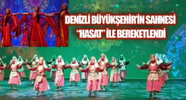 Halk danslarının hasadı sahnede toplandı